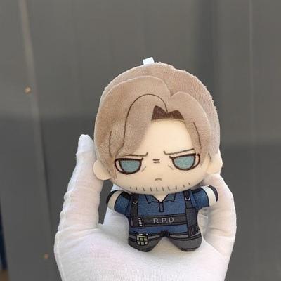 10cm Plyšová postava Resident 9 Leon Scott Kennedy Plyšové hračky Plyšové Zlé9 Leon Panenky Batoh Dekorativní přívěsky Dárek k narozeninám