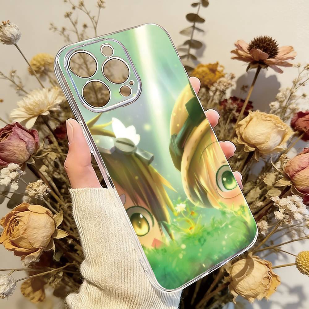 

Made in Abyss Phone Case For iPhone 17 16 15 14 13 12 11 Mini Pro Max Plus Transparent Cover iPhone11PROMAX