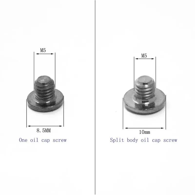 M5 Bicycle Hydraulic Disc Brakes Screw Bike Bleed Screw Bolt With O-Ring Parts For Shimano XT, SLX, Zee, Deore & LX