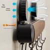 Invisible Retractable Folding Drying Rack with No-Punch Suction Cup for Balcony