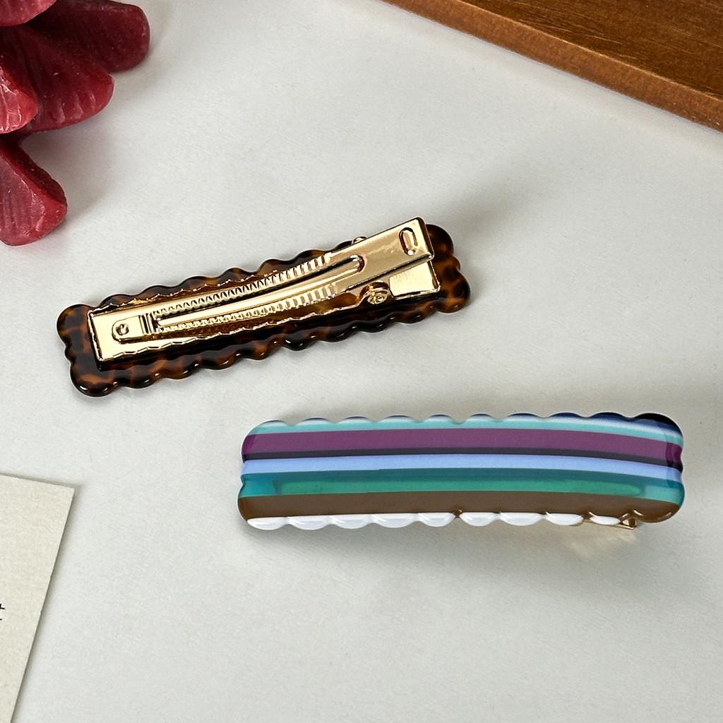 Style Charming Korean Cloud Acetate Hair Clips Perfect For Casual And Looks Fashionable