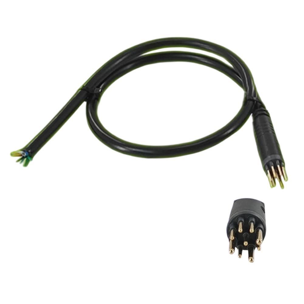 Cable de Motor para Ebike Conector de Bicicleta Eléctrica Cable Macho de 9 Pines