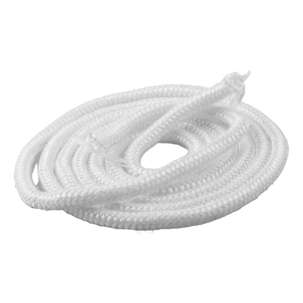 2m Fiberglass Fire Rope Insulation Fireproof Sealing Strip for Wood or Pellet Fireplaces