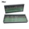 30 Pcs/Set Diamond Grinding Burr Needle Point Engraving Carving Polishing For Glass Jade Stone Woodworking Hand Tool Accessories