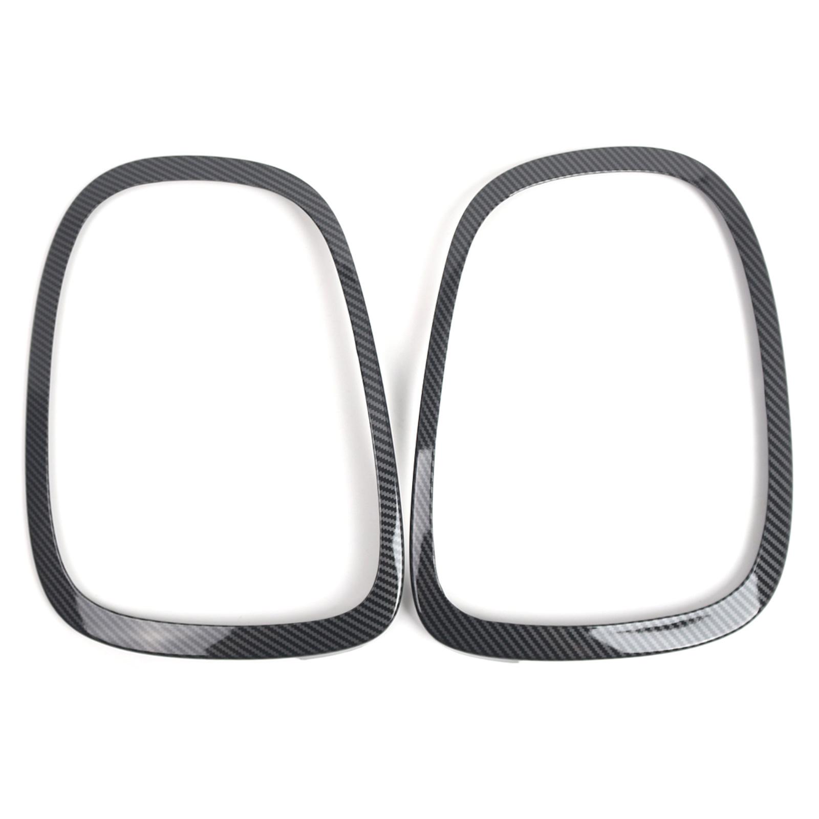 

1 Pair Replacement Gloss Black Rear Light Trim Cover for F55 F56 F57 Automotive Accessories 51712285496 1