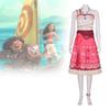 Moana Cosplay Costume Set For All Ages Stunning Moana Outfit With Skirt Top And Accessories