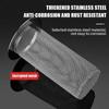 Mesh Sink Filter Stainless Steel Floor Drain Strainers Kitchen Bathroom Bathtub Anti-clog Hair Catcher Leakproof Net Strainer