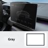 For Zeekr 7X Navigation Screen Silicone Frame Edge Protective Scratch Proof Central Control Display Navigation Protector Cover