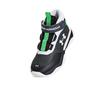 Under Armour Comfortable Lightweight Mid-Top Running Shoes Kids Sneakers Black White Gray 2341503