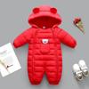 Unisex Infant & Toddler Winter Jumpsuit: Thickened Warm Newborn Outerwear Set