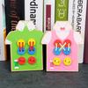 Montessori Wooden Buttoning Toy: Enhance Toddler Hand-Eye Coordination & Fine Motor Skills