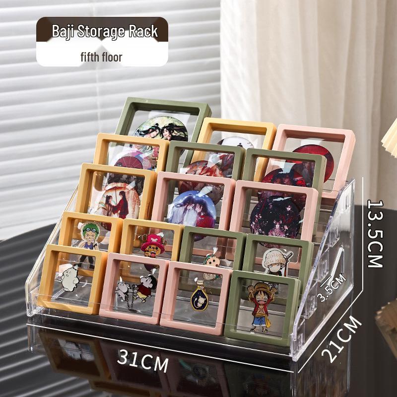 Acrylic Desktop Jewelry & Cosmetics Organizer with Large Capacity