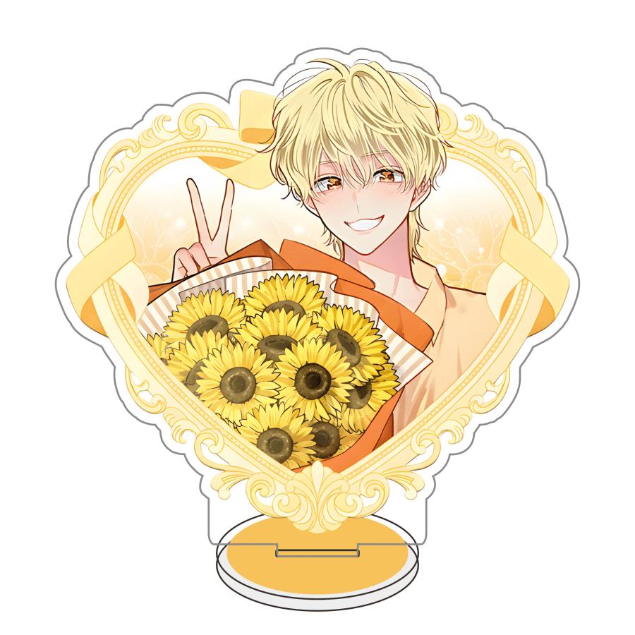 Anime Tamon-kun Ima Docchi!?/Tamon's B-Side Acrylic Stand Keychain Tamon Fukuhara Utage Kinoshita Double Sided HD Print Ornament