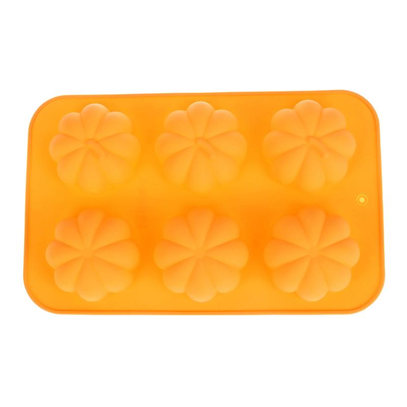 Pumpkin Silicone Molds Thanksgiving Fall Theme Ice Cube Tray Silicone Mold Muffin Chocolate Harvest Cake Baking Decoration Mould