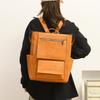 Damen Rucksack aus weichem Leder mit großem Fassungsvermögen, Business-Reisetasche