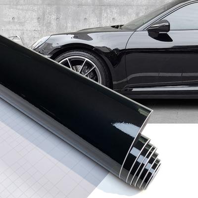 Car Vinyl Film Glossy Black Waterproof Sticker Exhaust DIY Hood Adhesive Auto Motorcycle Body Creative Decoration Accessories