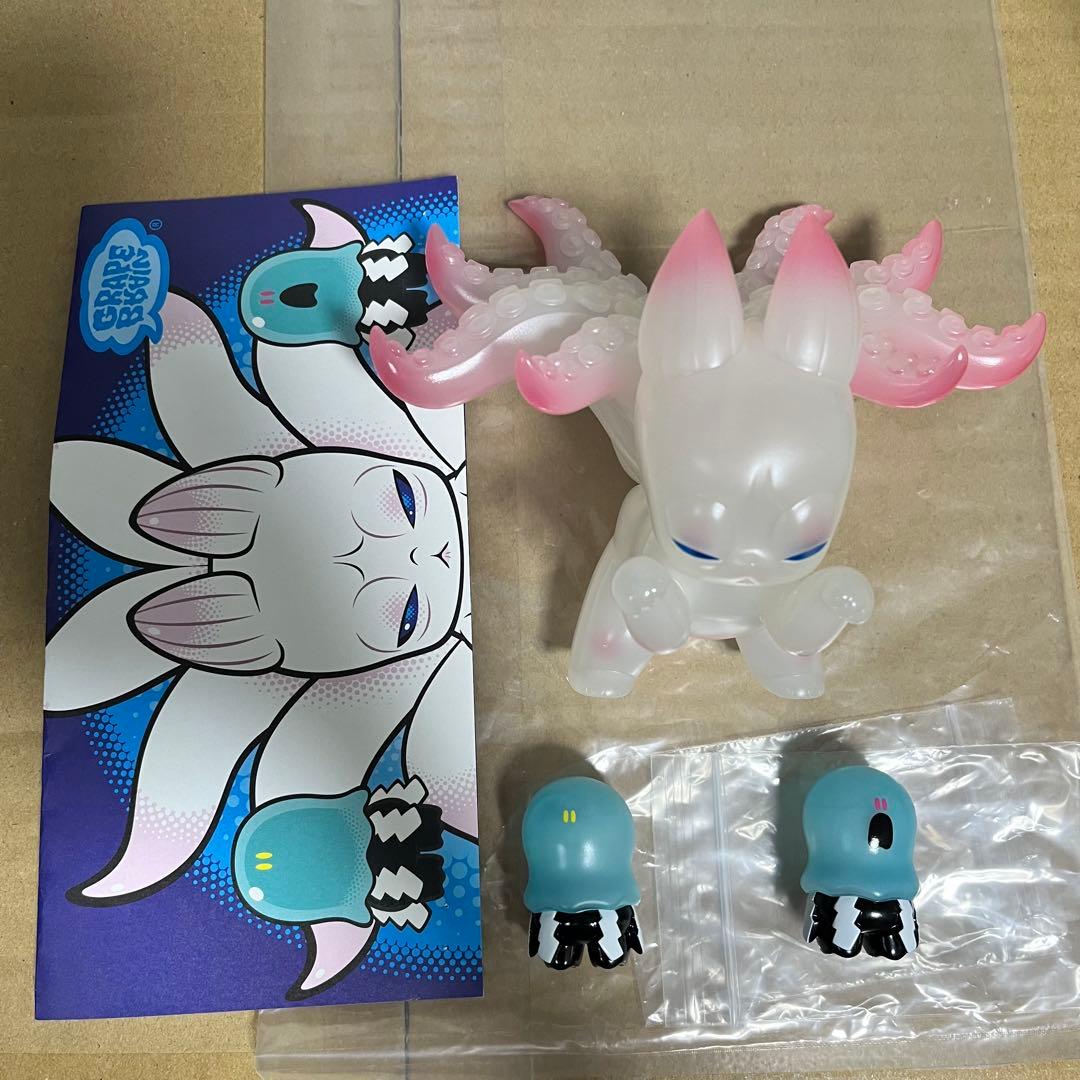 

[USED] GRAPE BRAIN Nine-Tailed Fox Imitation Konsome 1st Color Soft Vinyl