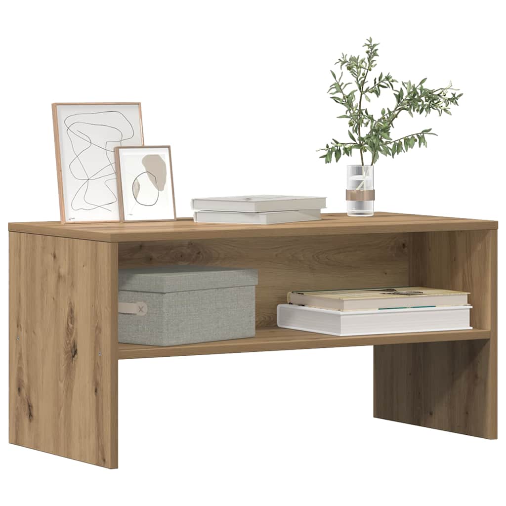 Vidaxl TV Cabinet, Artisan Oak, 80X40X40 Cm, Wood-Based Material