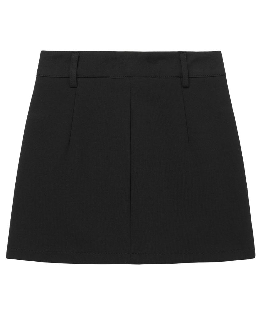 CNVS Soft Mini Skirt_Black