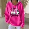Women's Fashion Casual Christmas Angel Print Pullover Long-Sleeve Sweatshirt