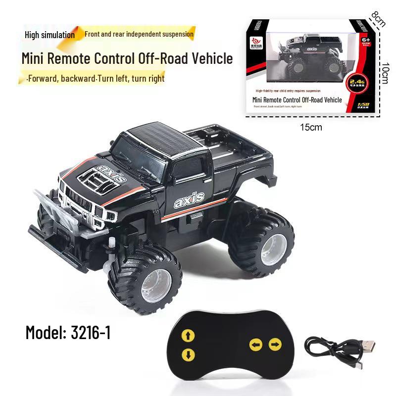 Haotian Mini Off-Road Remote Control Rechargeable Hummer for Kids