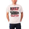 Officially Licensed Merchandise Knight Rider - KITT The Original Smart Car T-Shirt (White)