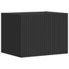 TV Cabinet Set 5 Pieces Black Engineered Wood