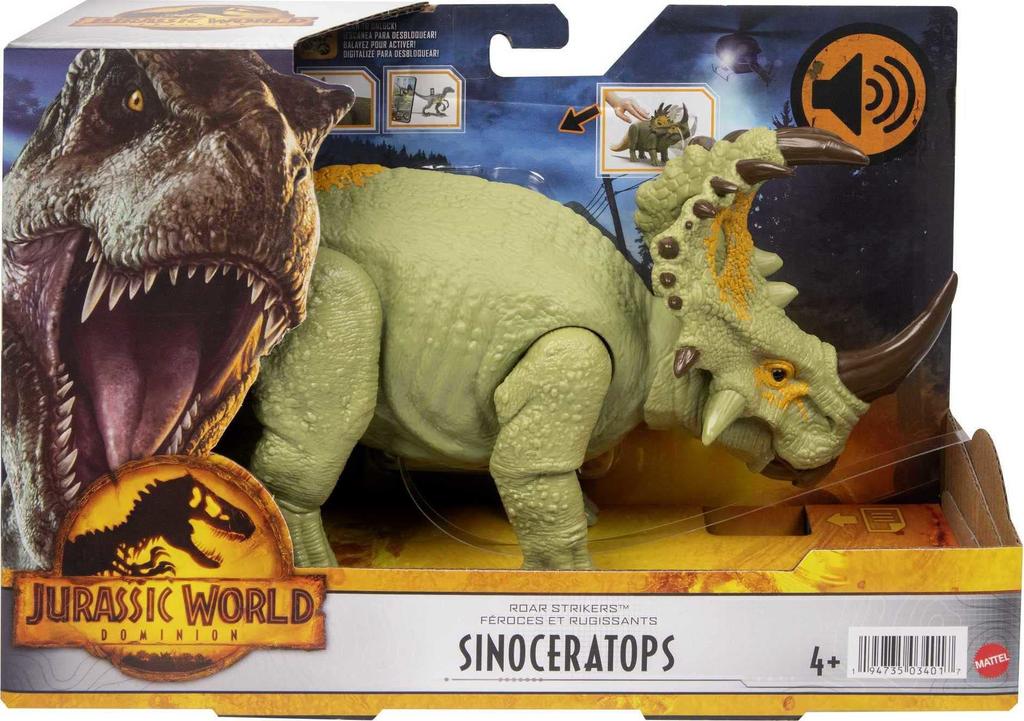 Mattel Jurassic World New Ruler Action Figure Sinoceratops 4 and HDX43 Roaring! [Total Length Approx. 32.4cm] [Ages Up]