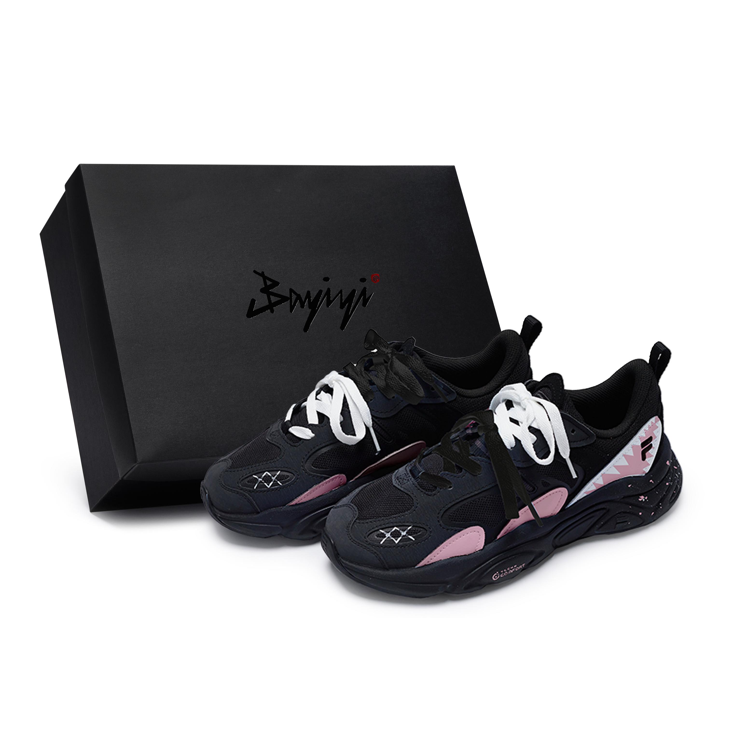 FILA Mars 2 Casual Shoes Men s Low top Black/Pink F12M141116FBK(Team80-SBOX) 44.5