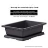 Lilang Imitation Zisha Plastic Rectangular Flower Pot