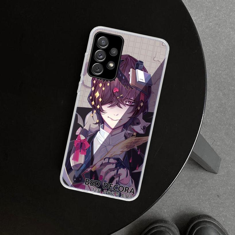 

Чехол для телефона Bungou Stray Dogs Дазай Осаму Для Samsung Galaxy A12 A22 A32 A52 A72 A02S A51 A50S A31 A20S A10S Note 20 Ultra Samsung A50S