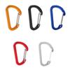 Outdoor Climbing Camping Stainless For MI-ni Carabiner Spring Hook Clip Keychain