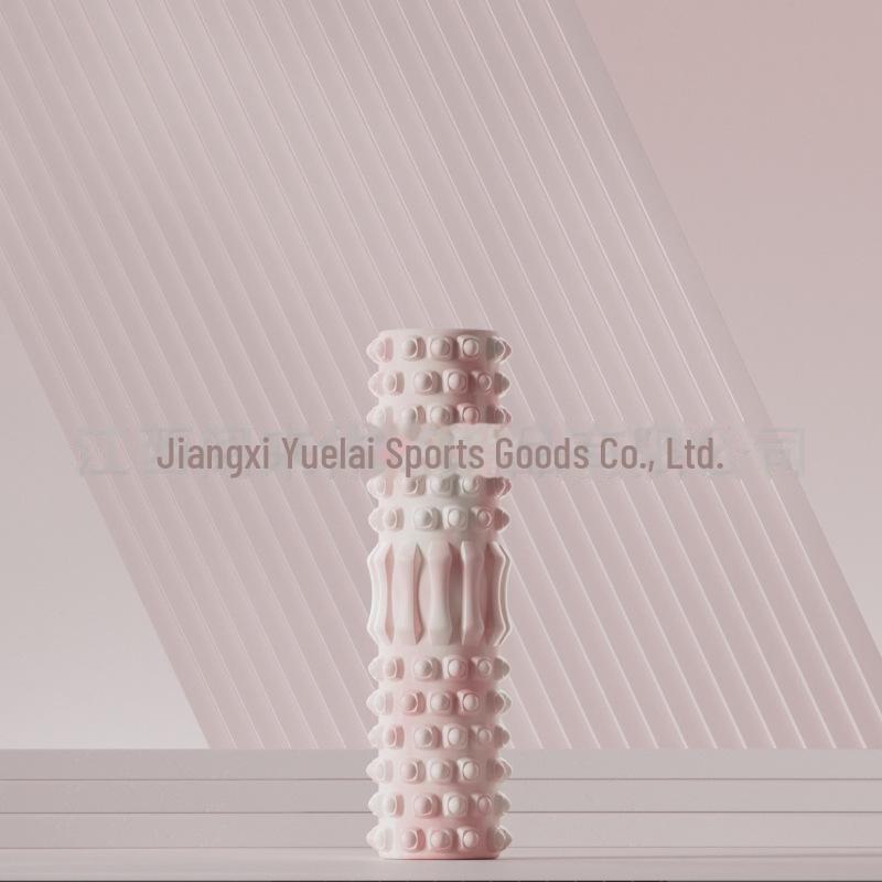 

Пенный ролик контрастного цвета: Инструмент для релаксации мышц и икр для начинающих, профессиональное оборудование для йоги и фитнеса Crescent-shaped-30cm