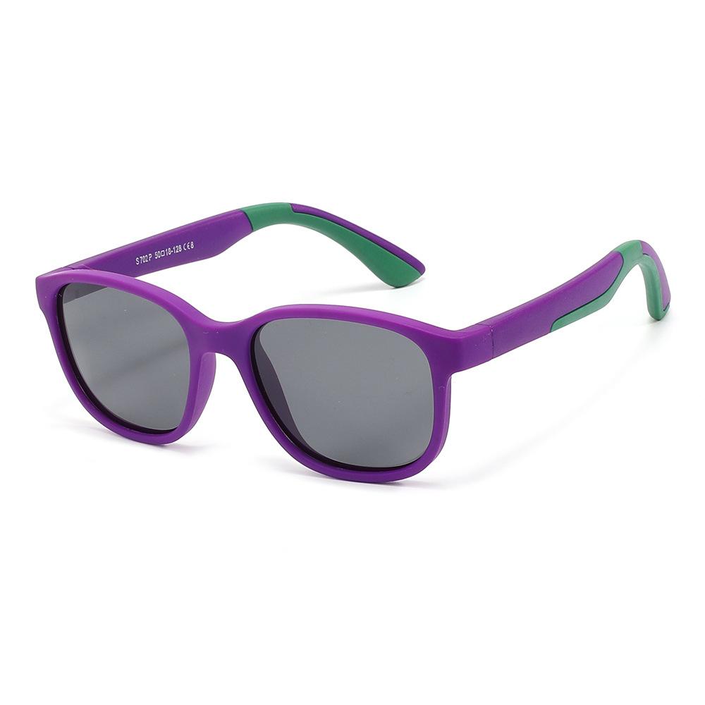 Kids Sports Style Sunglasses Stylish Square Ultralight Eco-friendly Materials Children Sun Eyeglasses Outdoor Use Shades