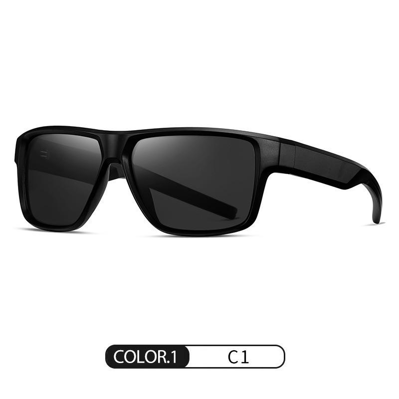 

Men S Driving Polarized Sunglasses Advanced Sense Uv Protection Square Classic Ink
