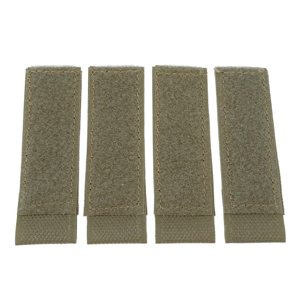 Patch And Loop Hook 4pcs Nylon Hook And Loop Molle Attachment Pad For Training Vest Hunting