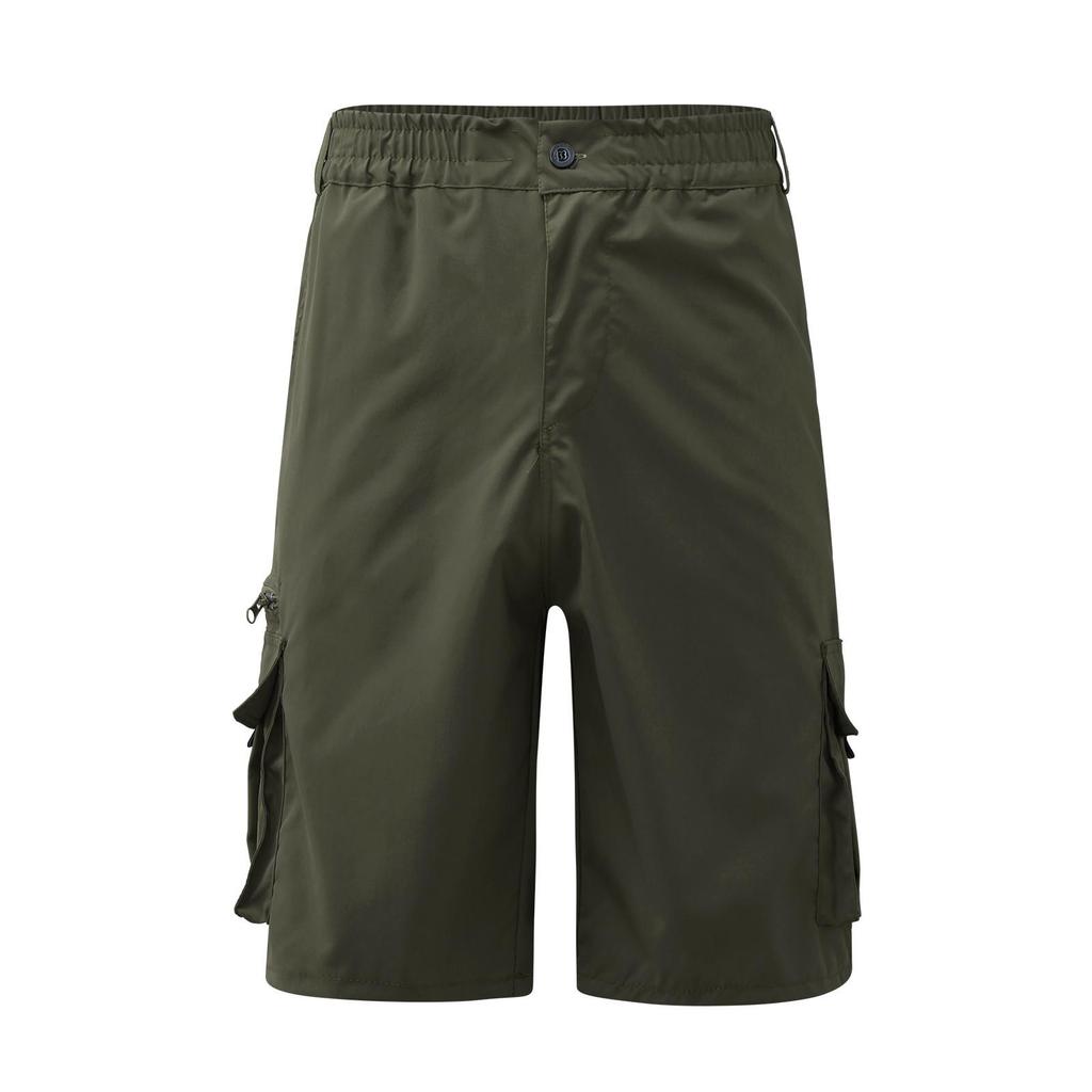 Men's Casual Multi-pocket Work Shorts Fashion Men's Loose Outdoor Casual Trousers Five Trousers