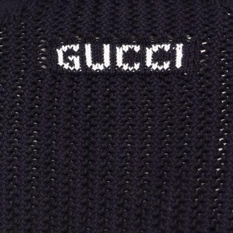Gucci Logo Embroidered Button Up Cardigan 788009-XKD15-4345