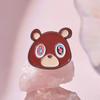 Cartoon Animal Trendy Alloy Brooch Charming Brown Bear Pin Unique Fashion Accessory For Men And Women