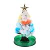 1 Set Mini Christmas Tree Toy DIY Faux Crystal Growing Tree Educational Crystallization Xmas Tree Toy Desktop Decoration Toddlers Boys Girls Gift
