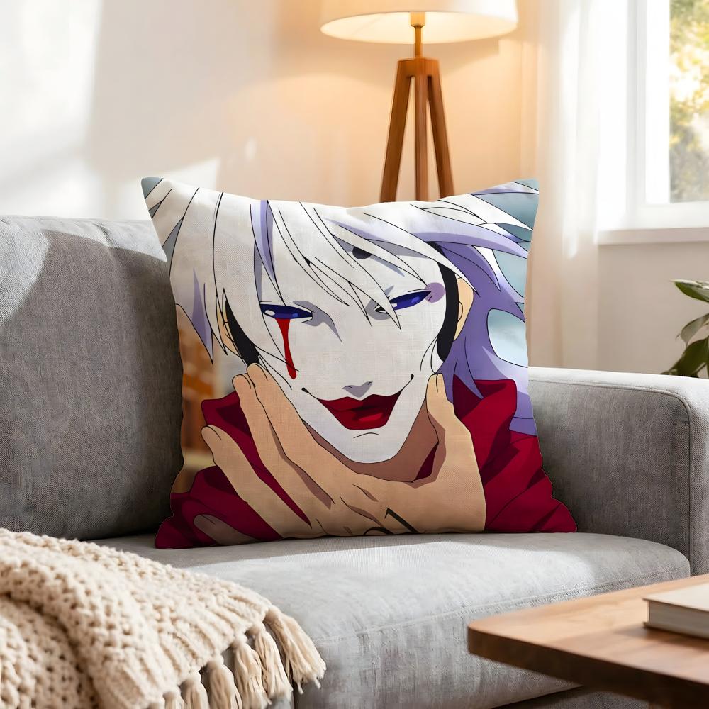 Anime Plunderer Cushion Cover 1Pcs Decorative Covers Soft Cushion Case For Sofa Couch Decor 40X40 45X45 Pillowcases