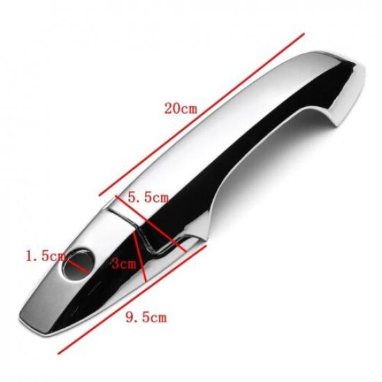 Chrome Car Side Door Handle Cover Trim For 2007-2011 Honda CR-V CRV Accessories