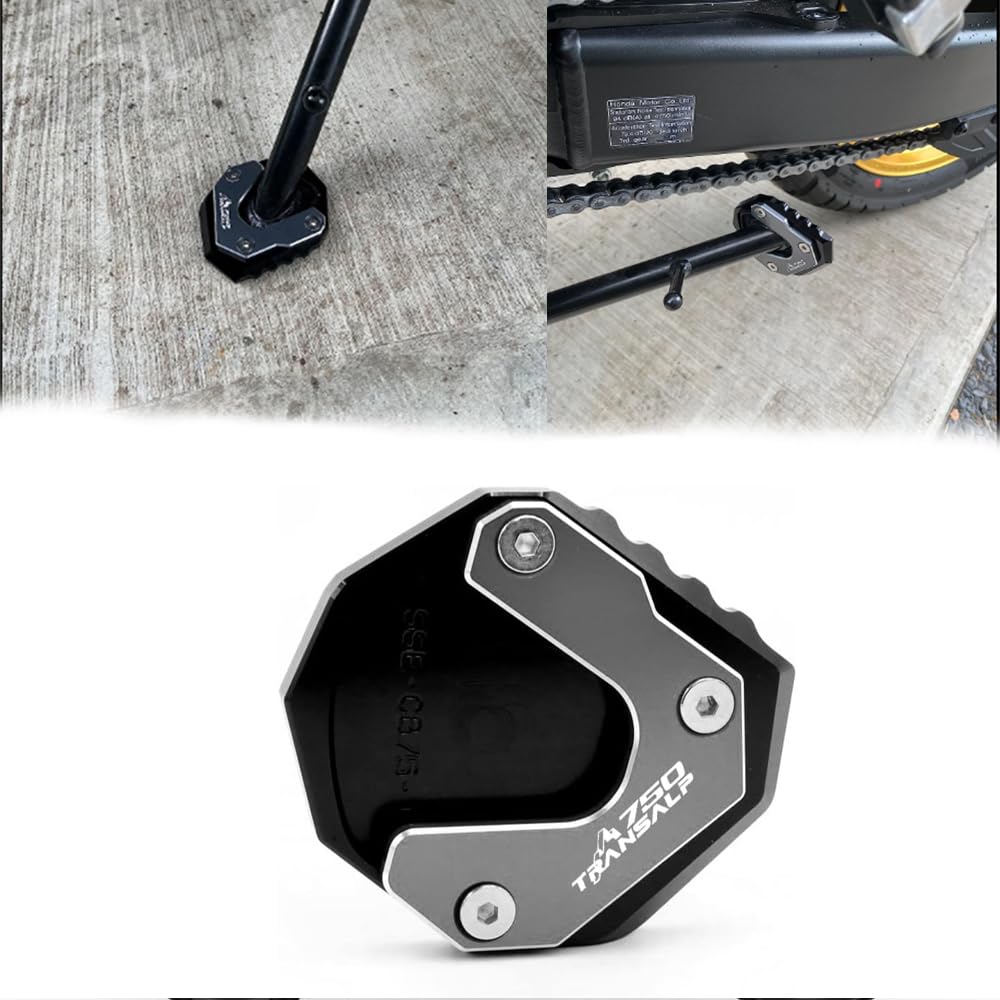 Für TRANSALP XL750 Transalp xl 750 2023 Motorrad Ständer Stützplatte Fuß Seitenständer