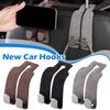 Multi-Function Car Seat Back Hook Hidden Flip-Fur Metal Hanger for Rear Seat Storage, Organizer for Car Accessories Y4I3