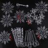 24pcs Acrylic Christmas Tree Hanging Ornament DIY Christmas Tree Decoration  wedding