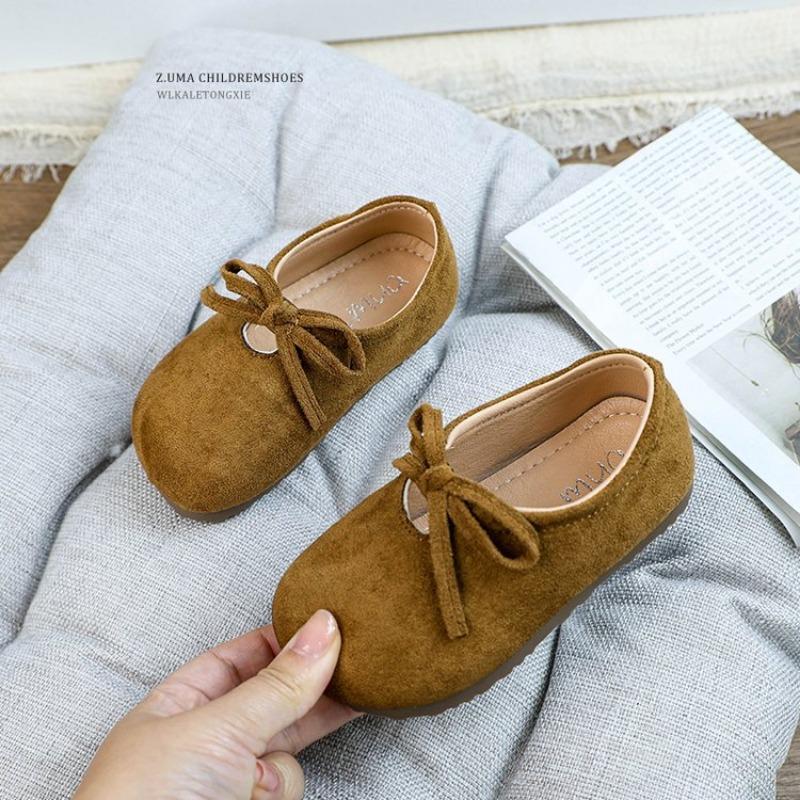 2025 Spring New Korean Children's Shallow Mouth Soft Sole Comfortable Slip-on Kids Shoes for Girl  Zapatillas Niñas 2 a 8 Años