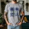 New Summer Men's 100% Pure Cotton T-Shirt Skateboarding Stay Road 1983 Retro Style Casual Tee Breathable Short Sleeve