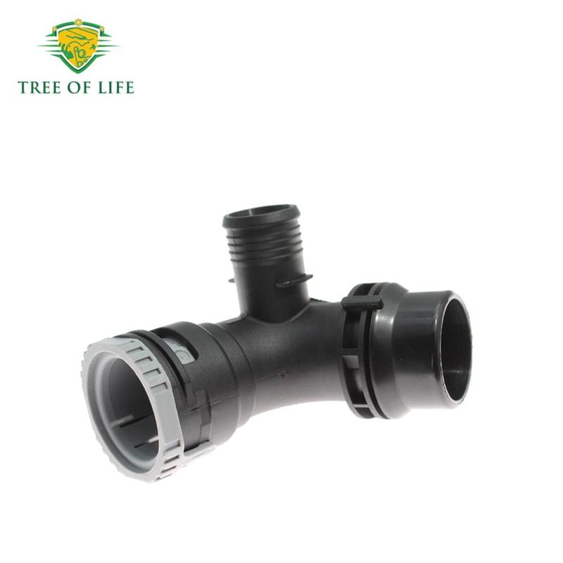 1/2X Engine Coolant Return Hose For Volvo 30774513 S60 2011-2013 S80 V70 XC60 XC70 XC90 2007-2013 Land Rover LR2 3.2L 2008-2012