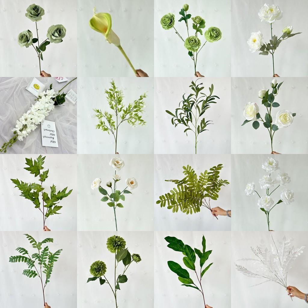 Themed Artificial Green Flower Materials Wedding Decoration Home Shooting Props