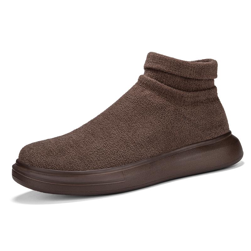 

2025 Men s Casual Sneakers Breathable Mesh Socks Shoes Fashion Sport Running Shoes Ankle Boots Slip-on Tennis Loafers For Women 38